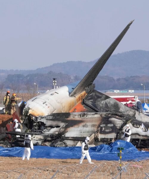 Mueren 179 personas en un accidente aéreo en Corea del Sur