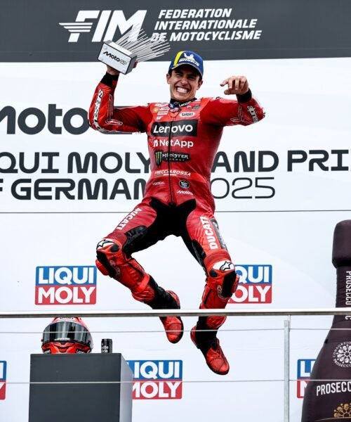 Un soberbio Marc Márquez se queda sin rivales en el GP de Alemania