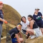 O Campo de Voluntariado Xuvenil de Amicos pecha a súa 5ª edición cunha xeira de limpeza no Parque Natural de Corrubedo