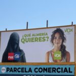 IU denuncia las vallas de Vox en El Ejido (Almería) por posible incitación al odio: «No podemos retroceder 25 años»