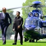 Los líderes de los grandes países europeos, menos Sánchez, discuten con Trump el futuro de Ucrania