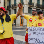 Barcelona, bandera amarilla en las playas por la huelga de los socorristas