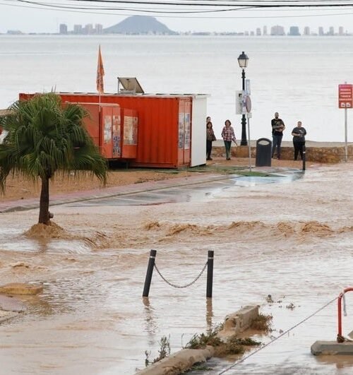 Murcia da por superada la peor parte de la dana Alice, que ha obligado a activar el nivel 2 de riesgo y a requerir a la UME