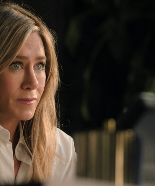 Jennifer Aniston, una periodista al frente de ‘The Morning Show’: “Los algoritmos todopoderosos solo dividen y dividen y dividen”