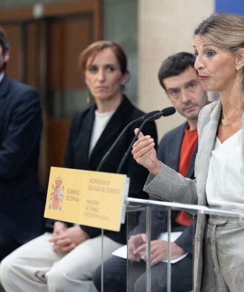 Yolanda Díaz multiplica su actividad para recuperar la iniciativa tras la caída de la reducción de jornada