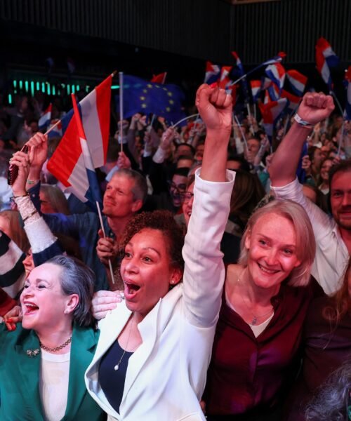 Los liberales progresistas y la ultraderecha empatan en Países Bajos tras la fuerte caída de Wilders