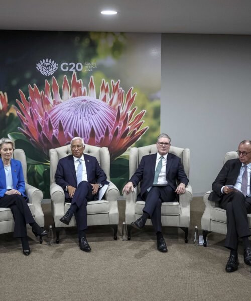Los aliados de Zelenski se conjuran en el G-20 para lograr una alternativa al plan de Trump