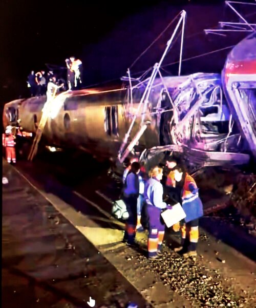 Esto es lo que se sabe del accidente de dos trenes en Adamuz (Córdoba)