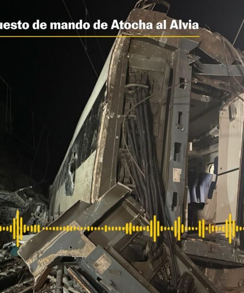 La llamada entre Atocha y el Alvia tras el accidente: “Tengo sangre en la cabeza, voy a intentar hablar con el maquinista”