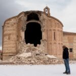 Humedades, grietas y “dejadez”: el derrumbe del ábside mudéjar de Muriel deja al descubierto el deterioro del patrimonio en Castilla y León