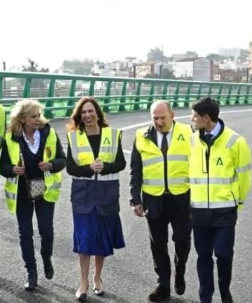 La Junta fija para febrero la finalización de las obras del carril BUS-VAO que conectará Mairena del Aljarafe con Sevilla capital