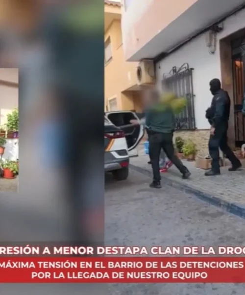 Tensión entre un equipo de ‘En boca de todos’ y una familia acusada de tráfico de droga: «¡Humando de mi casa!»