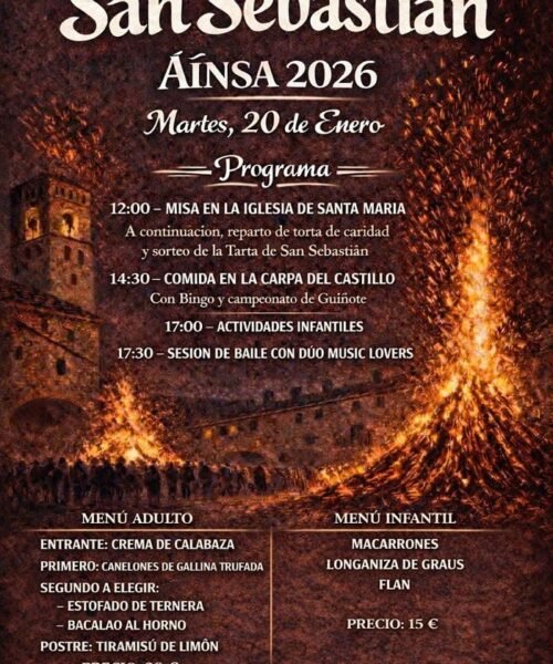 Fiesta de San Sebastián en Aínsa