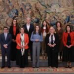 A investigadora ribeirense, Ana Belén Crujeiras (IDIS), recibe o premio Jesús Serra de mans da Raíña Letizia