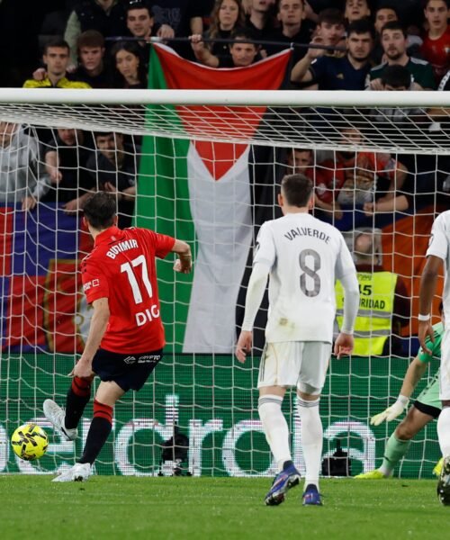 Osasuna – Real Madrid en directo | Comienza la segunda mitad con Osasuna por delante
