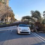 Un herido crítico y cuatro graves por el temporal de viento en Cataluña