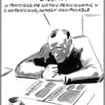 Y en medio de la nada, un fulano sombrío y luminoso que firma El Roto