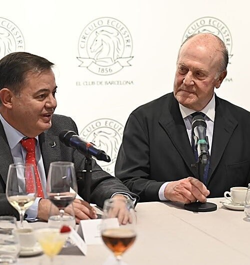 Homenaje a Manuel Busquier, Inspector General del Ejército de Tierra, en el Círculo Ecuestre