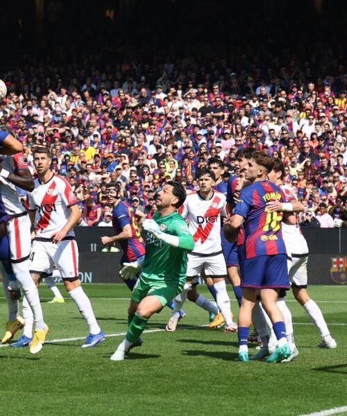 Barcelona – Rayo en directo | Joan García: “Hemos sufrido un poco más de lo que nos hubiera gustado”