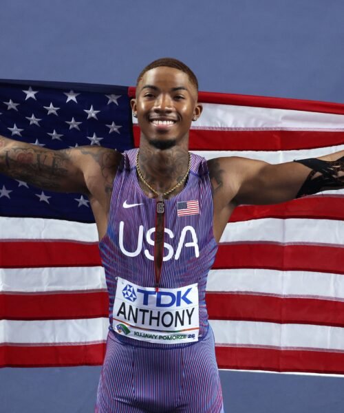 Jordan Anthony, joven rey del ‘sprint’