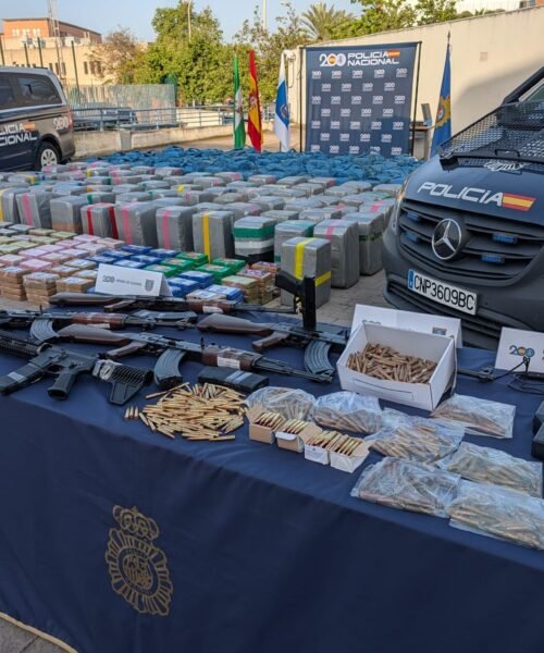 La Policía desarticula el mayor alijo de cocaína en Huelva valorado en más de 130 millones de euros
