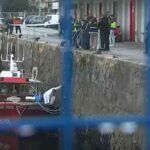 Prosegue a investigación no caso do cadáver encadeado en Ribeira