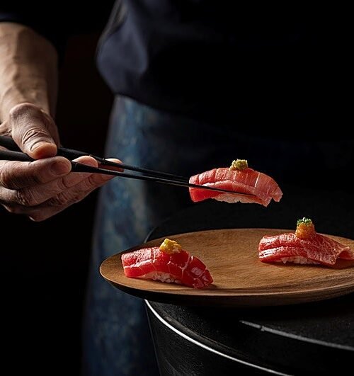 La joya del atún rojo brilla en Tunateca Belfegó en un despliegue de orfebrería gastronómica