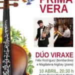 Prosegue en Rianxo o Ciclo Primavera este 10 de abril cun concerto de Dúo Viraxe