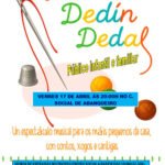 Malasombra leva ao Centro Social de Abanqueiro (este venres) o teatro infantil “Dedín, dedín, dedal”