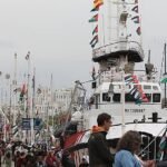 La flotilla rumbo a Gaza parte de Barcelona pero atracará en un puerto cercano por la climatología