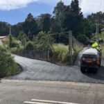 Boiro acomete obras de pavimentado nolugar de Cubeliños