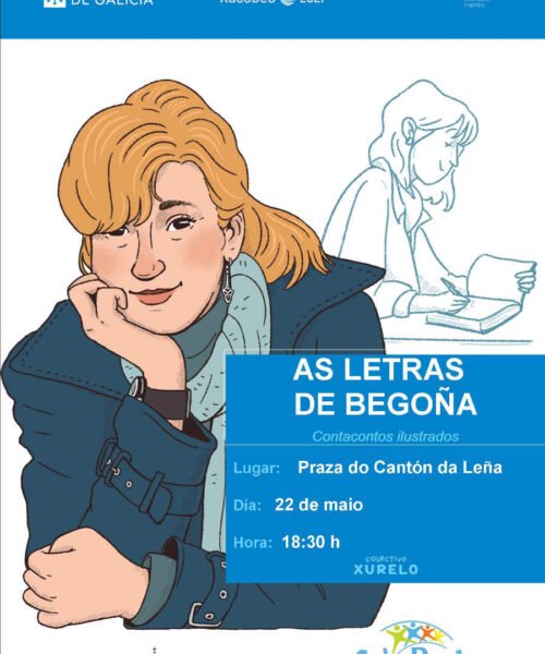 A Pobra acolle este venres o espectáculo do programa FalaRedes “As Letras de Begoña. Contacontos ilustrados”