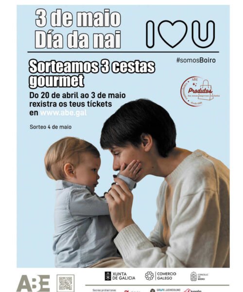 A ABE sorteou os premios da Campaña do Día da Nai e reafirma o valor do comercio local