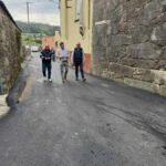 O Concello de Boiro pavimenta o núcleo de Pazos de Coroño