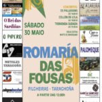 Todo listo para a edición 2026 da Romaría das Fousas, este sábado en Filgheiras (Taragoña)