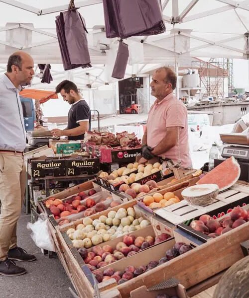 O mercado ambulante regresa a Aguiño no 8 de xuño