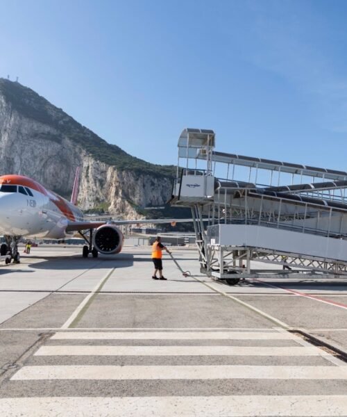 El Gobierno de Gibraltar niega caos en el aeropuerto con la entrada en vigor de los controles biométricos