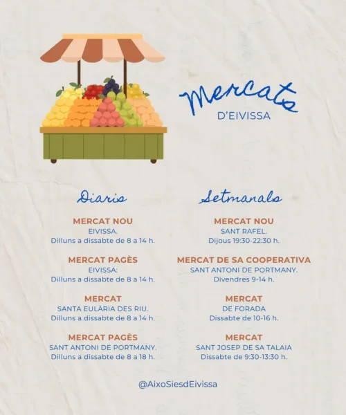 La guía para comprar producto local en Ibiza: todos los mercados que puedes visitar este verano
