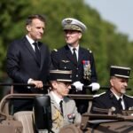 Macron celebra su último 14 de julio con una exhibición del rearme europeo