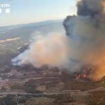 Prisión por provocar el incendio que obligó a confinar siete municipios en la provincia de Barcelona