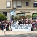 Este venres, novas concentracións pola sanidade pública nos centros de saúde de Aguiño e A Pobra