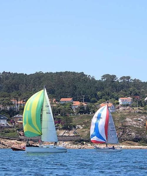 Máis dunha vintena de cruceiros dispostos a dar a Volta a Sálvora na Regata CONGALSA
