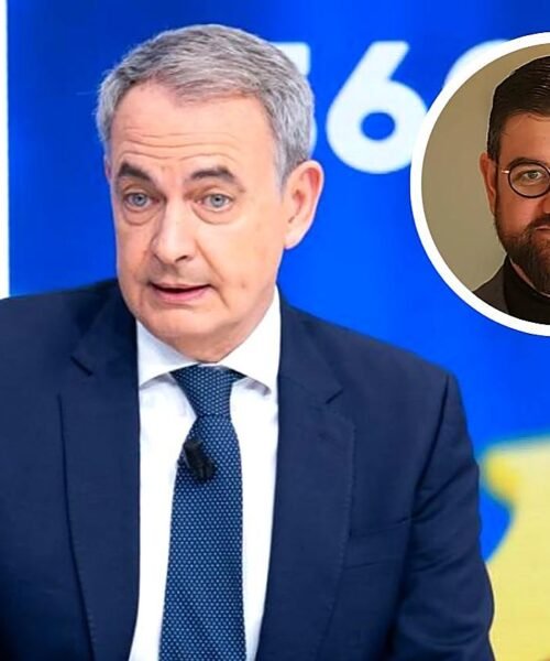 Manu Sánchez escucha las explicaciones de Zapatero en TVE y es tajante con el expresidente del Gobierno: «Este rojo ya no llora más por ti»