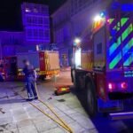 Unha persoa sofre queimaduras logo dun incendio dunha vivenda en Padrón