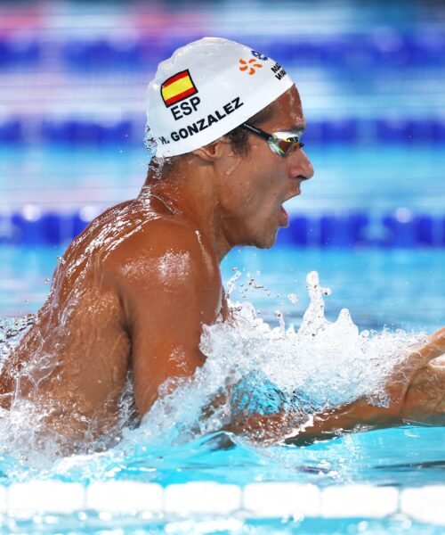 Hugo González inaugura con una plata el medallero español en los Europeos de Natación