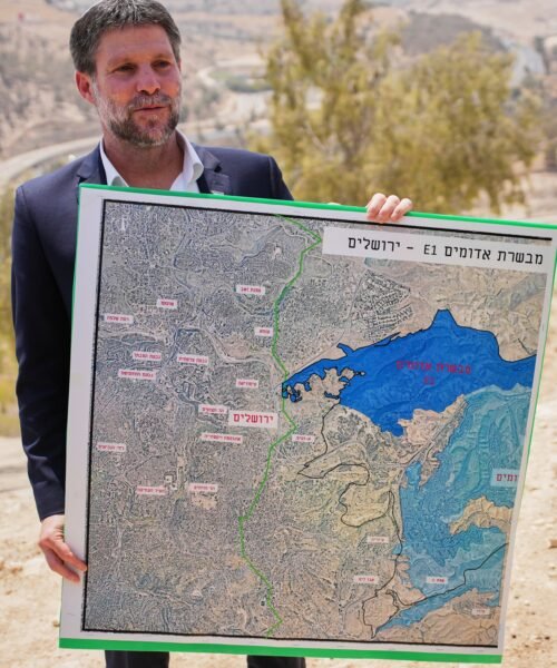 Europa exige a Israel que renuncie a construir un asentamiento que hace imposible un Estado palestino
