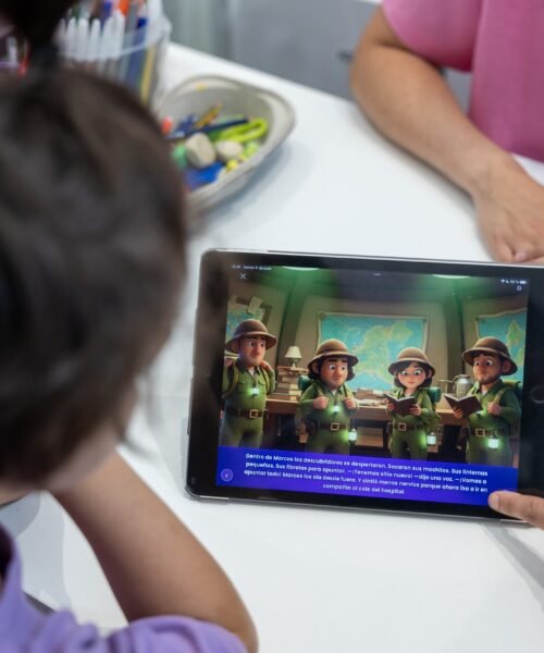 Cuentos personalizados con IA para explicar a los niños del Hospital Niño Jesús la quimioterapia