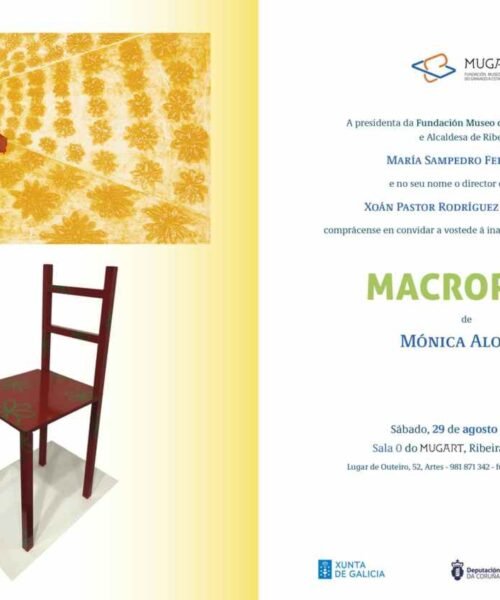 O MUGART inaugura o 29 de agosto a mostra “Macropsia” de Mónica Alonso