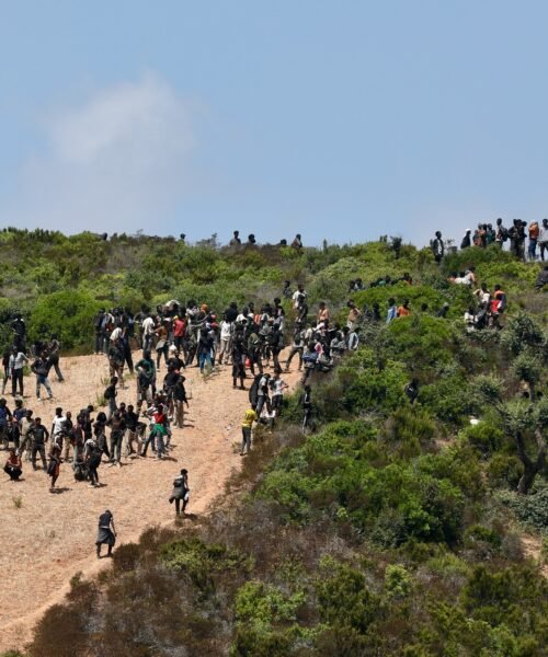 Marruecos exhibe su máxima fuerza como guardián de la frontera ceutí