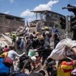 Colombia se vuelca en el rescate de los supervivientes del terremoto: “No se desgasten aquí, la única señal de vida es en el otro lado”